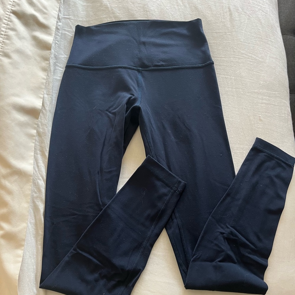 Lululemon align leggings. 28” navy blue. Size 6